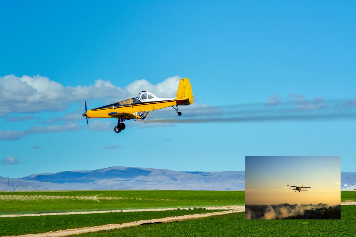 aviões para pulverização